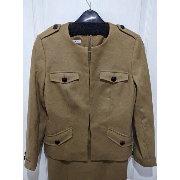 Judith & Charles | 2-pc Officers Jacket and Dress Set - Picture 2 of 11